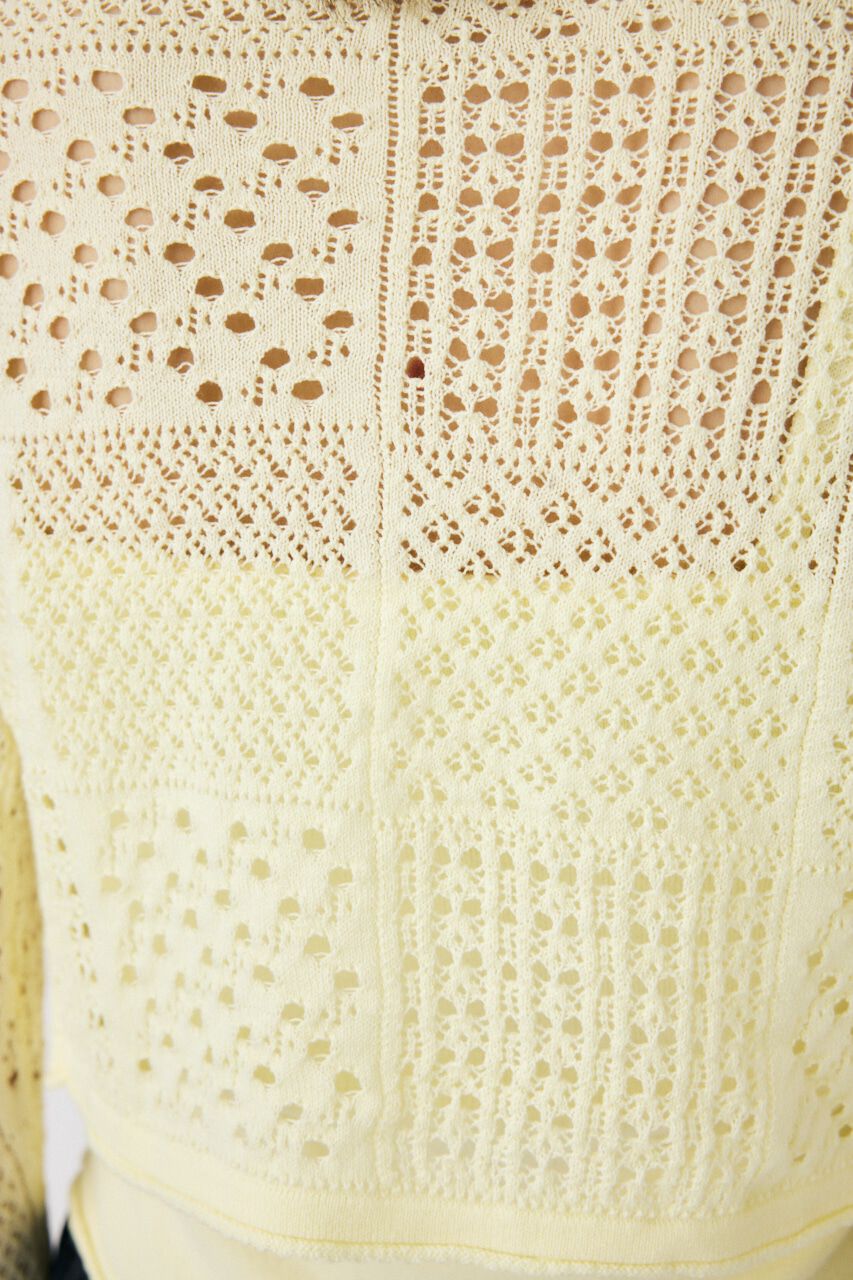 MOUSSY「OPENWORK KNIT アンサンブル」|ニット・セーター|