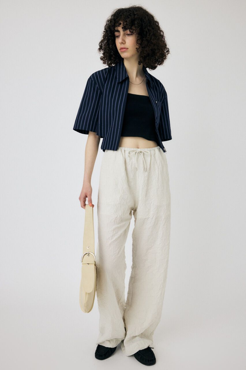 MOUSSY「CRINKLED サテンパンツ」|その他|