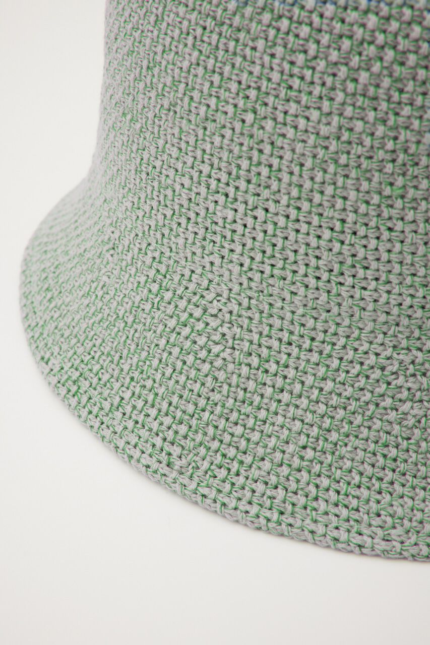 rienda「ニットメッシュバケットハット」|その他|