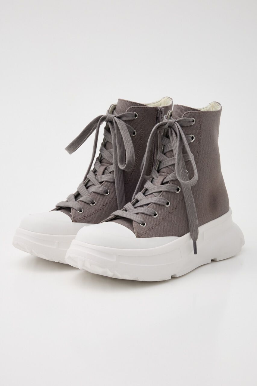 rienda「ボリュームソールハイカットスニーカー」|スニーカー|