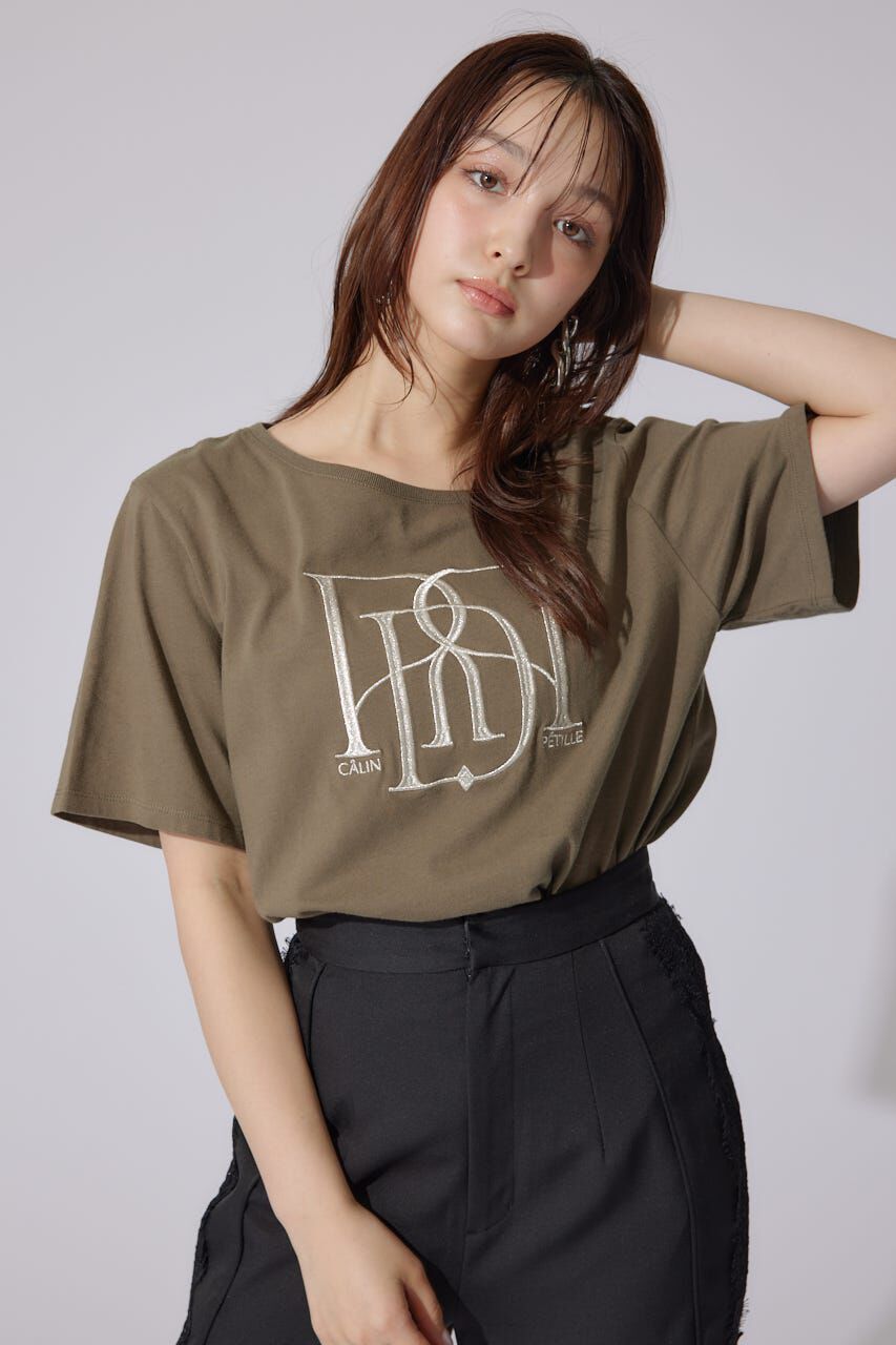 rienda「RDロゴTシャツ」|Tシャツ・カットソー|