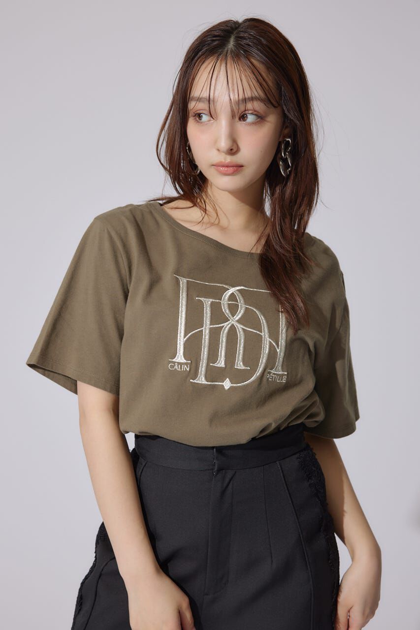 rienda「RDロゴTシャツ」|Tシャツ・カットソー|