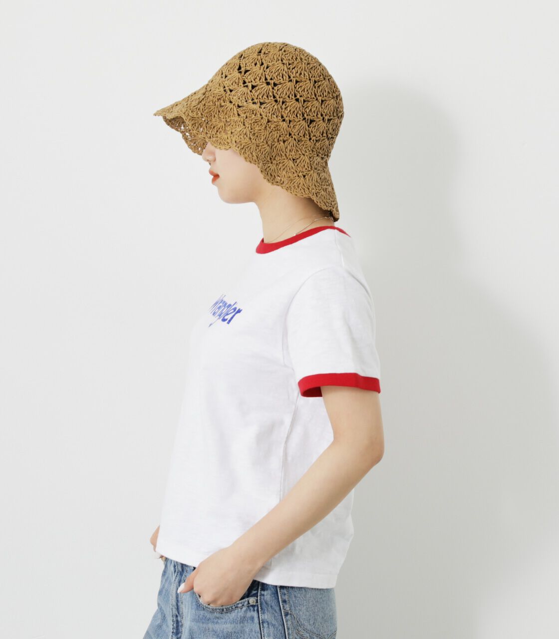 RODEO CROWNS「WranglerリンガーTシャツ」|Tシャツ・カットソー|