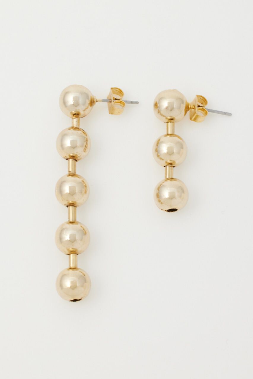 RODEO CROWNS「アシンメトリーボールピアス」|ピアス|L/GLD1