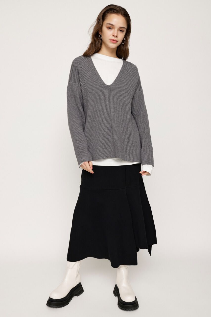 SLY「BLOCKING COLOR HG スカート」|スカート|