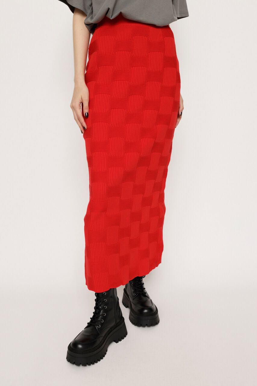 SLY「BACK SLIT KNIT スカート」|スカート|
