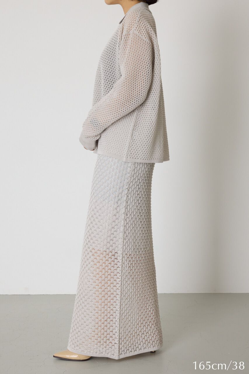 RIM.ARK 「Lace knit SK」|スカート|