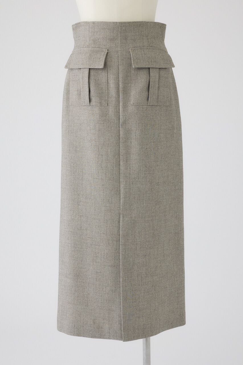 RIM.ARK 「Tweed high waist cargo SK」|スカート|GREIGE