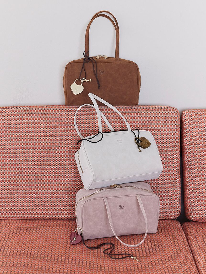 SNIDEL HOME「スウェードボストンバッグ」|ボストンバッグ|