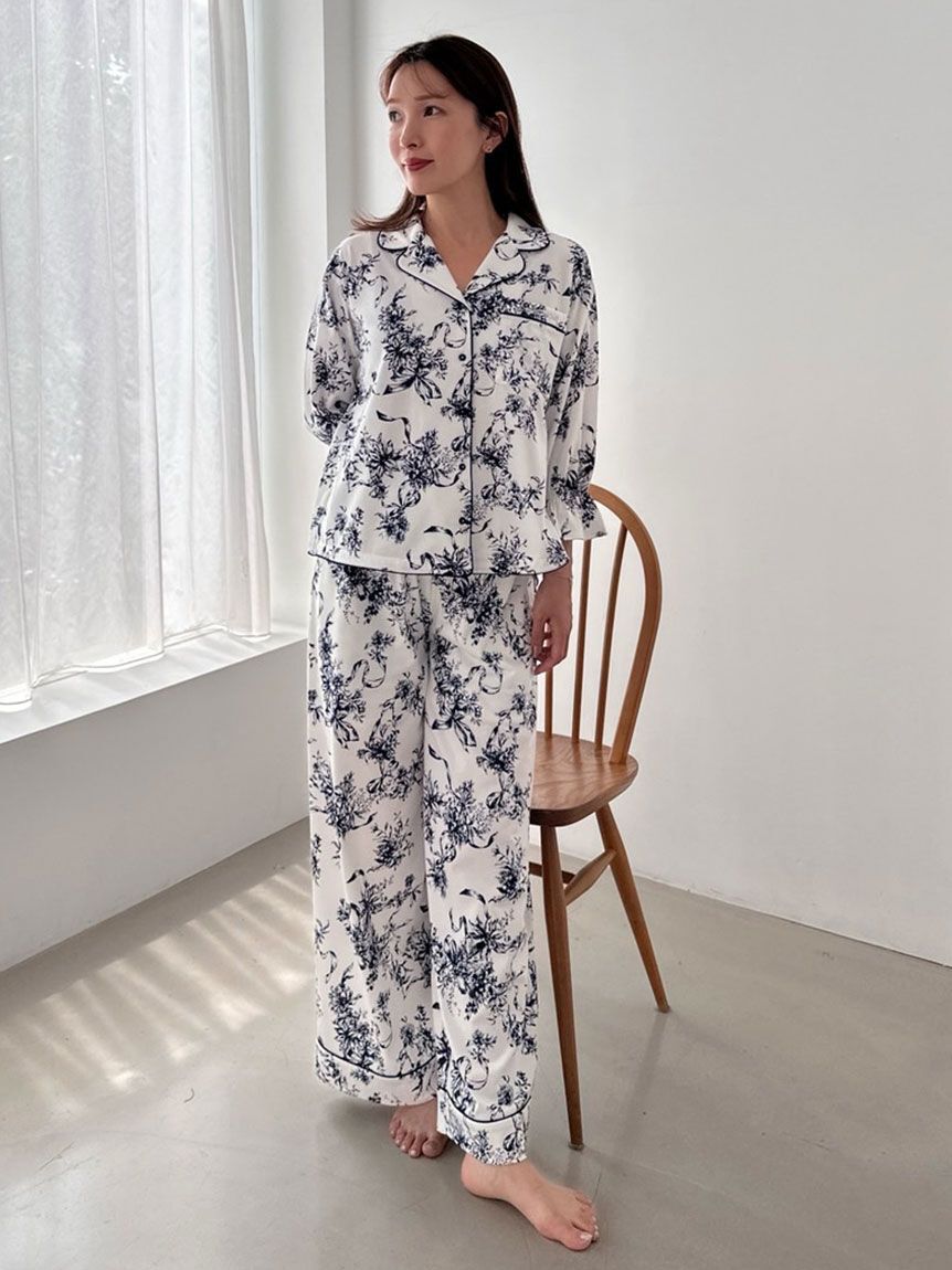 SNIDEL HOME「【5th Anniversary】カットロングパンツ」|ルームウェア|