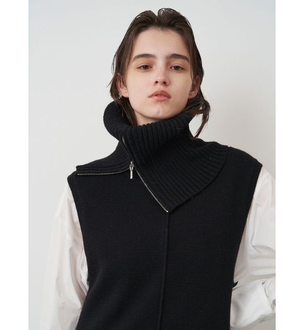 ELENDEEK「3WAY NECK WARMER」|スヌード|ブラック