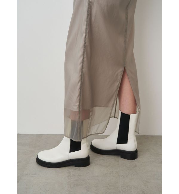 ELENDEEK「SHEER LONG I-LINE SK」|スカート|