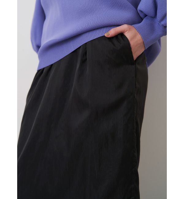 ELENDEEK「SHEER LONG I-LINE SK」|スカート|