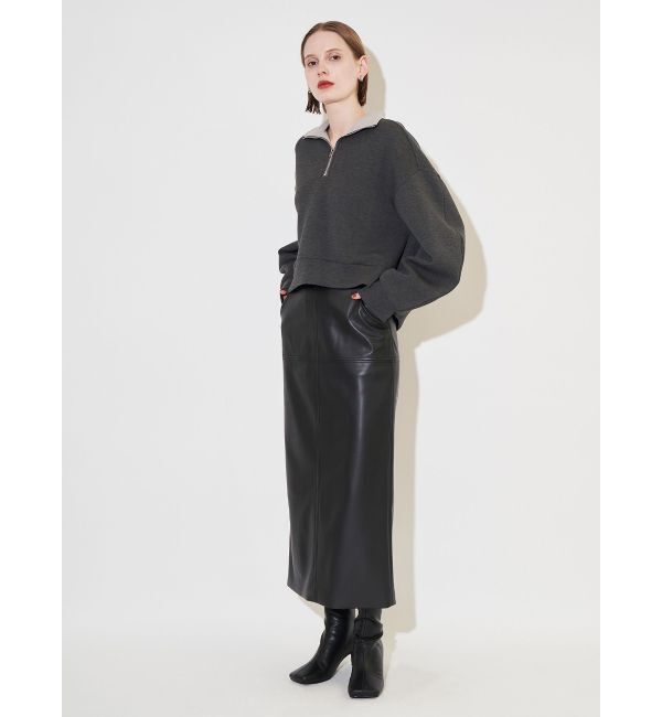 ELENDEEK「FAUX LEATHER SK」|スカート|