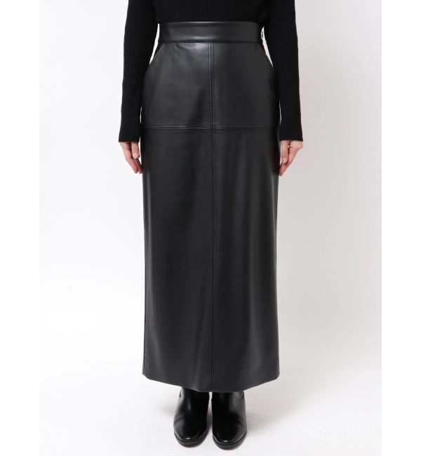 ELENDEEK「FAUX LEATHER SK」|スカート|