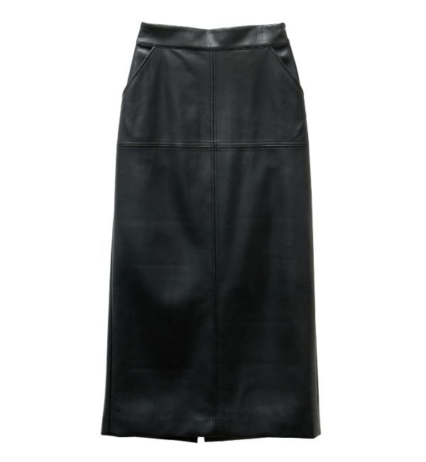 ELENDEEK「FAUX LEATHER SK」|スカート|