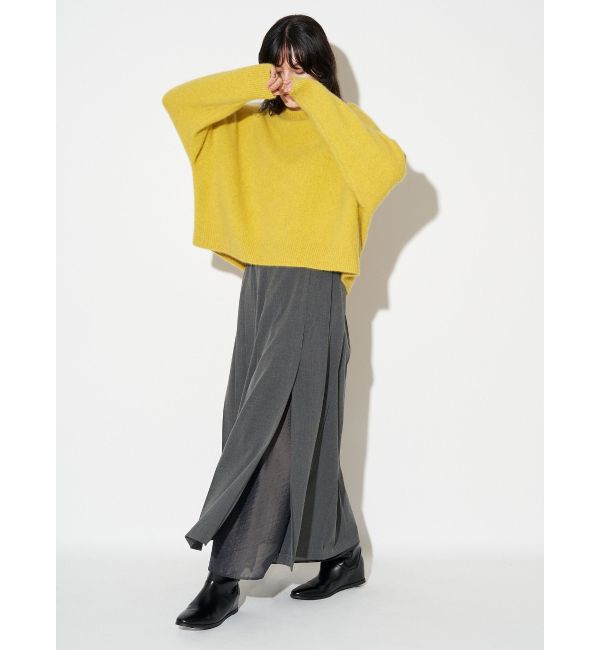 ELENDEEK「FOX WOOL ASYMMETRY KT」|ニット・セーター|