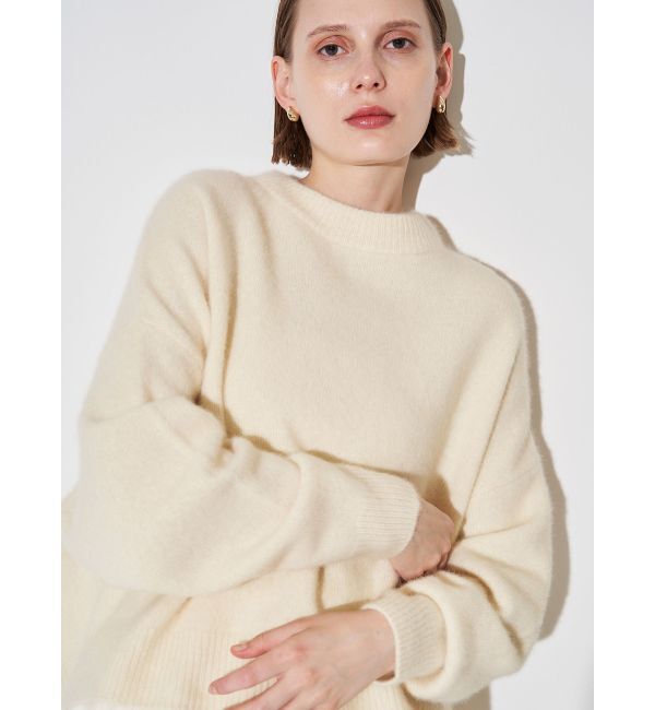 ELENDEEK「FOX WOOL ASYMMETRY KT」|ニット・セーター|