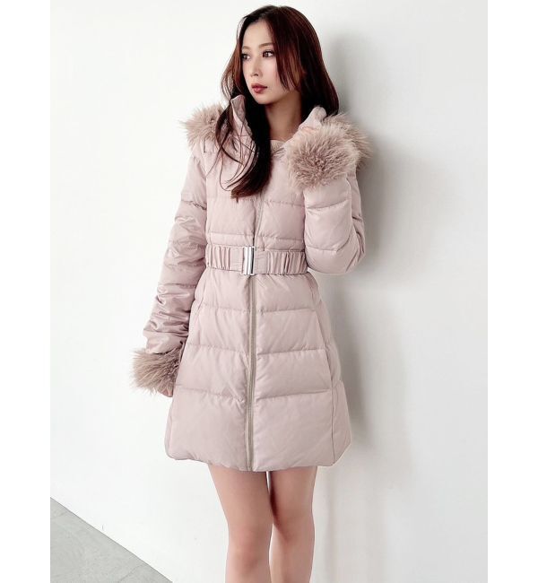 RESEXXY「フード付ダウンコート」|ダウン|