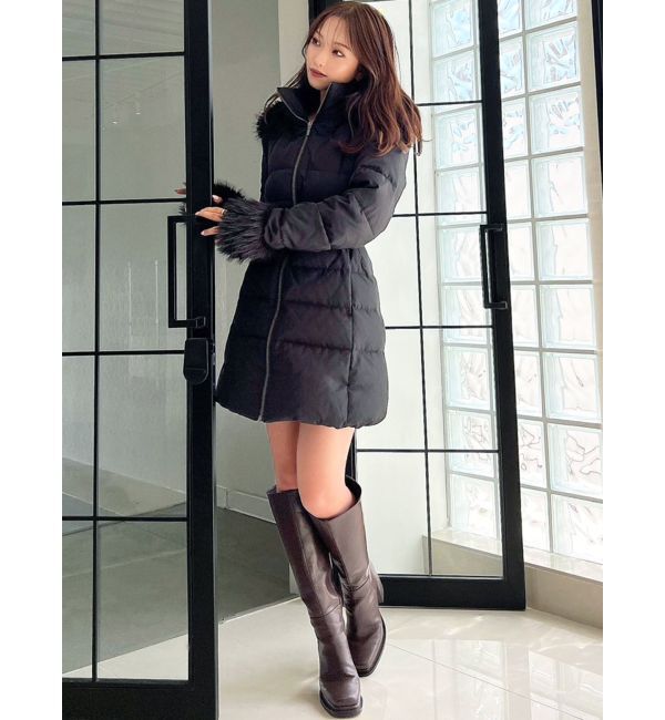 RESEXXY「フード付ダウンコート」|ダウン|