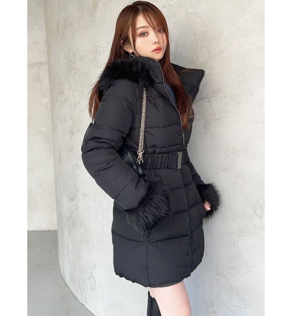 RESEXXY「フード付ダウンコート」|ダウン|