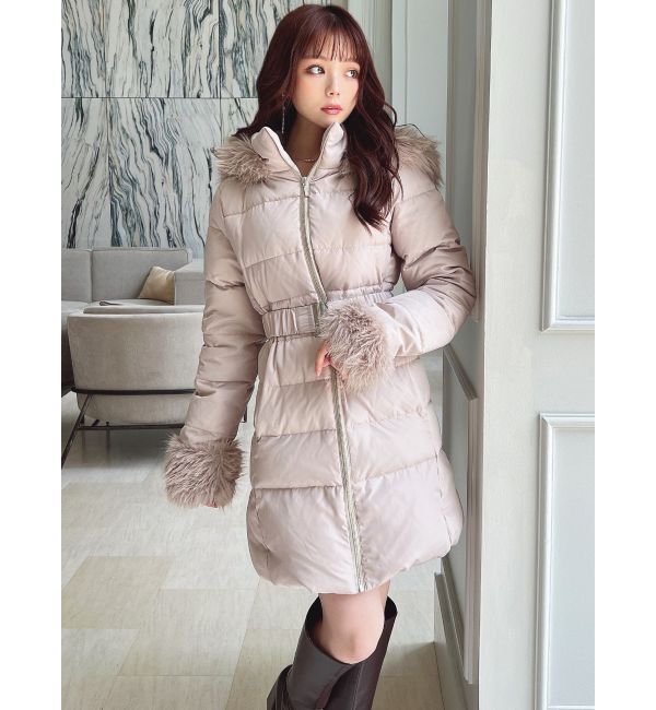 RESEXXY「フード付ダウンコート」|ダウン|
