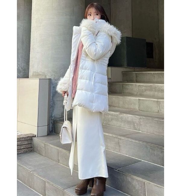 RESEXXY「フード付ダウンコート」|ダウン|