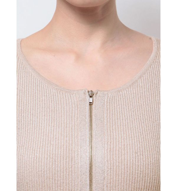 RESEXXY「ラメグリッターリブニットミニワンピース」|ワンピース|