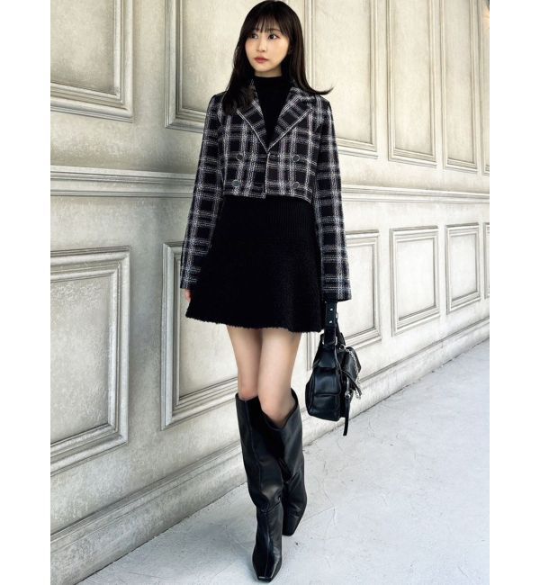 RESEXXY「バレルシェイプドロングブーツ」|ロングブーツ|