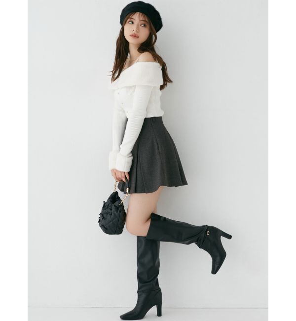 RESEXXY「バレルシェイプドロングブーツ」|ロングブーツ|