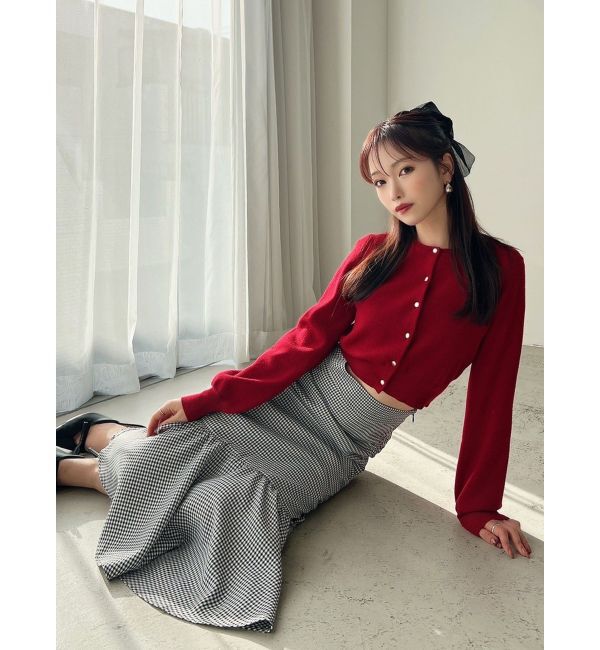 RESEXXY「サイドギャザーマーメイドスカート」|スカート|