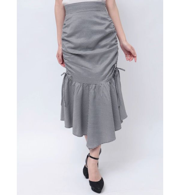 RESEXXY「サイドギャザーマーメイドスカート」|スカート|