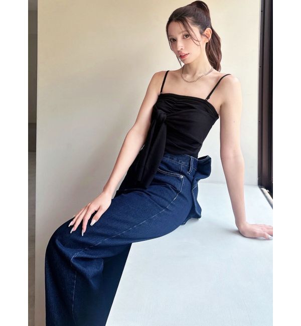 RESEXXY「スリーブツイストベアニット」|キャミソール|