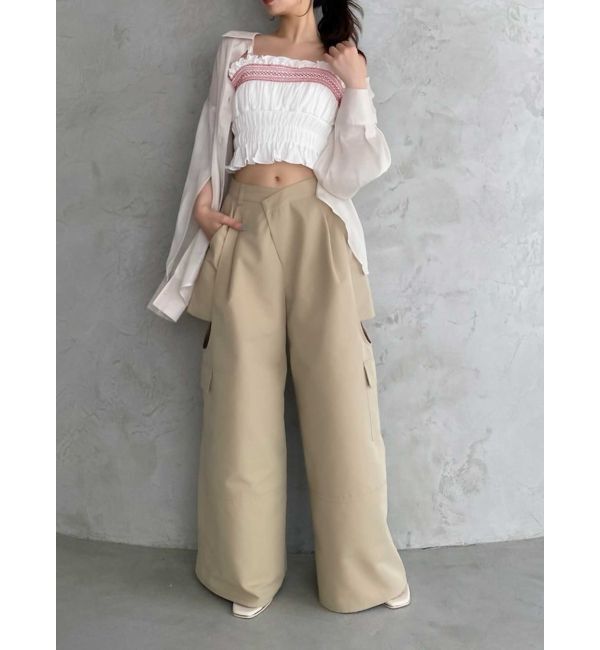 dazzlin「キャミフェミビスチェブラウス」|キャミソール|