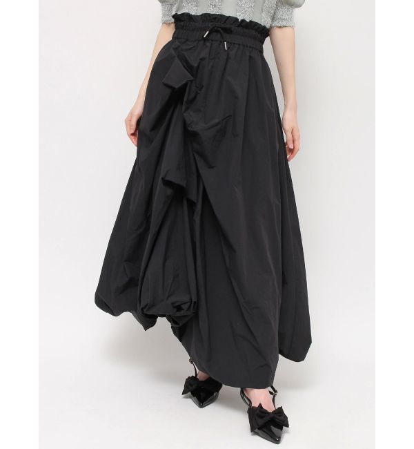 dazzlin「バルーンイレヘムスカート」|スカート|ブラック
