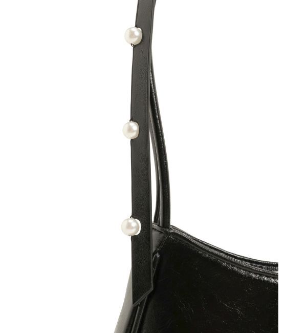 dazzlin「【キャセリーニ】肩リボンエナメルバッグ」|ハンドバッグ|