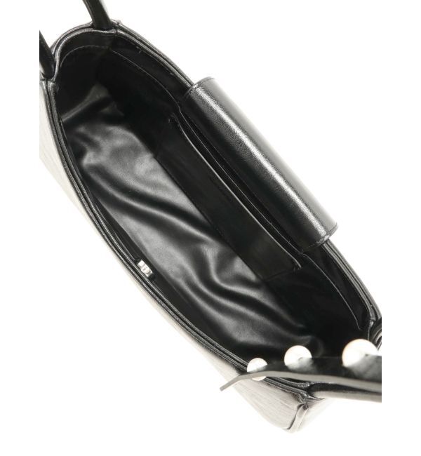 dazzlin「【キャセリーニ】肩リボンエナメルバッグ」|ハンドバッグ|