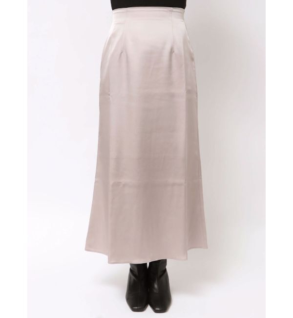 dazzlin「サテンナロースリットスカート」|スカート|