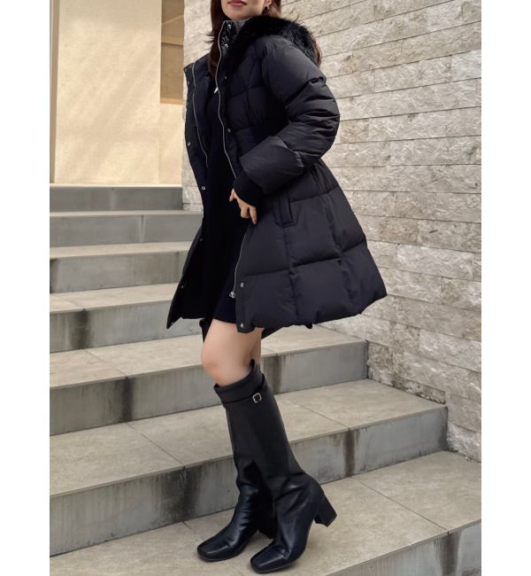 dazzlin「ウエストマークレディダウンコート」|ダウン|