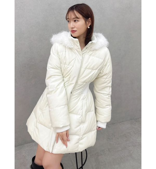dazzlin「ウエストマークレディダウンコート」|ダウン|