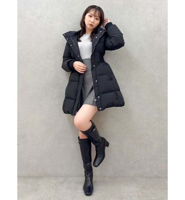 dazzlin「ウエストマークレディダウンコート」|ダウン|