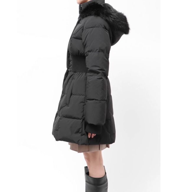 dazzlin「ウエストマークレディダウンコート」|ダウン|