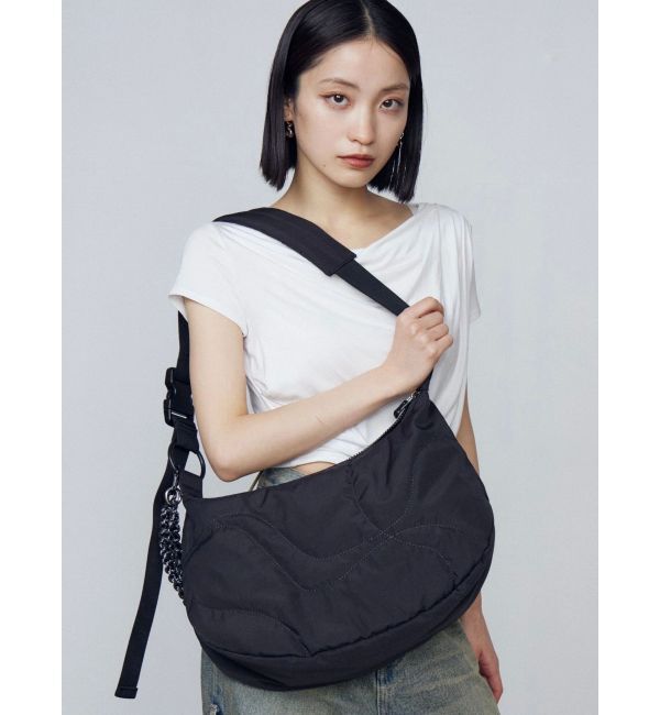 EMODA「ステッチナイロンショルダーバッグ」|ショルダー・メッセンジャー|