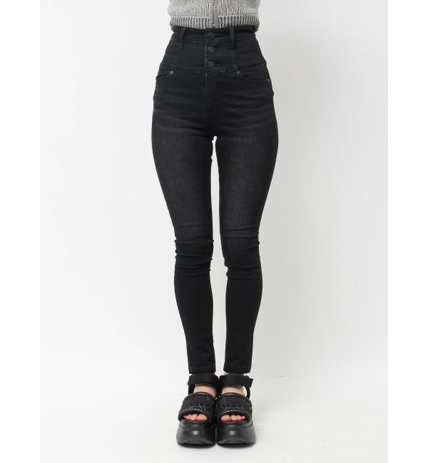 EMODA「【ELDER】モンスターハイウエストデニム」|デニム|