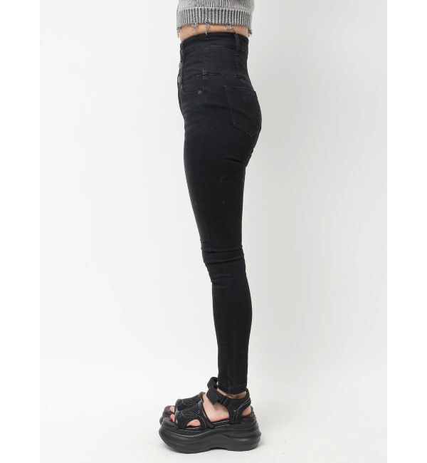 EMODA「【ELDER】モンスターハイウエストデニム」|デニム|