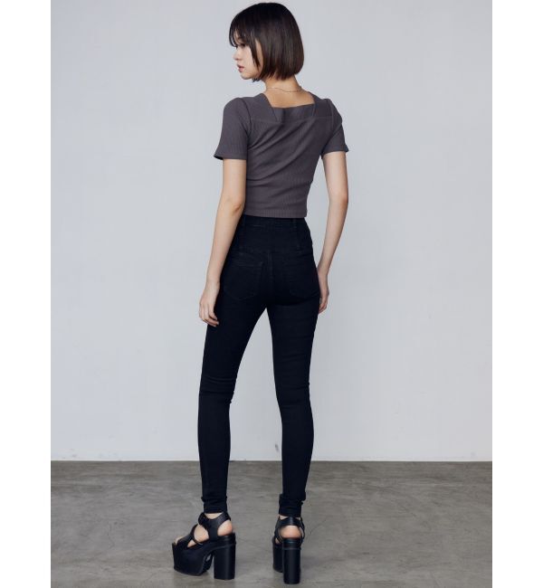 EMODA「【ELDER】モンスターハイウエストデニム」|デニム|