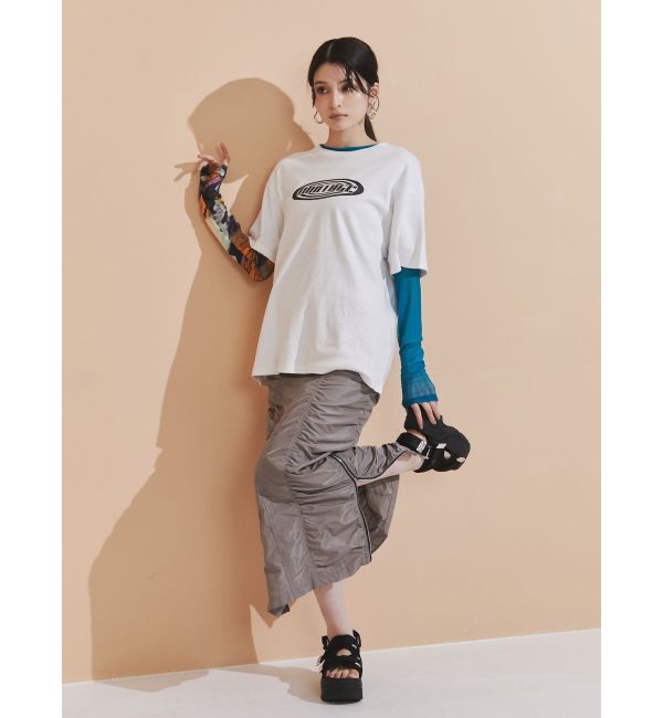 MURUA「テクノプリントTシャツ」|Tシャツ・カットソー|