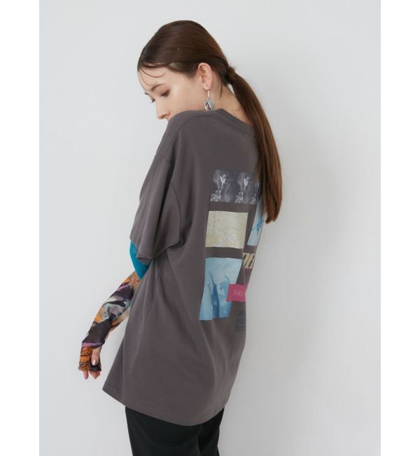 MURUA「テクノプリントTシャツ」|Tシャツ・カットソー|