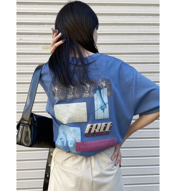 MURUA「テクノプリントTシャツ」|Tシャツ・カットソー|