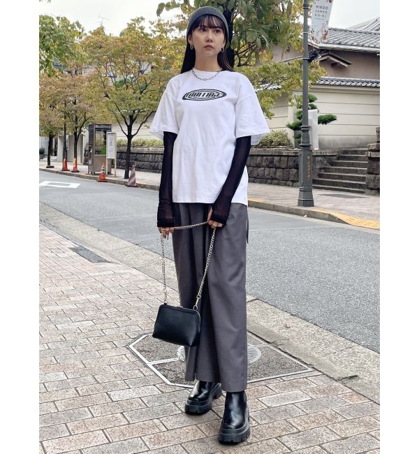 MURUA「テクノプリントTシャツ」|Tシャツ・カットソー|